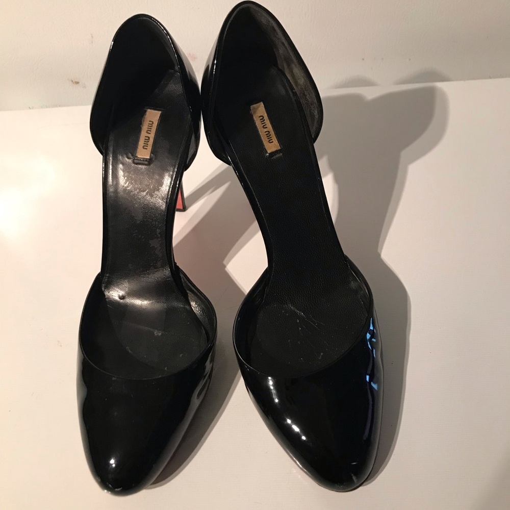 Miu Miu gorgeous black high heels for every occasion
